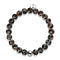 Firefly Glass Bracelet | Obsidian Color