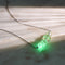 Firefly Glass Necklace | Alabaster Color