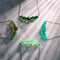 Firefly Glass Necklace | Alabaster Color