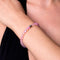 Pink | .925 Sterling Silver | Mermaid Glass Bead Bracelet