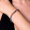 Grey | .925 Sterling Silver | Mermaid Glass Bead Bracelet