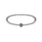Charismatic | Silver | Black Cubic Zirconia Crystals | Expression Bracelet