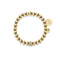 Mesmerizing | 18k Gold | Crystal Pave Expression Bracelet | Engravable