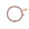Mesmerizing | 18k Rose Gold | Crystal Pave Expression Bracelet | Engravable