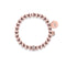 Mesmerizing | 18k Rose Gold | Crystal Pave Expression Bracelet | Engravable