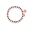 Mesmerizing | 18k Rose Gold | Crystal Pave Expression Bracelet | Engravable