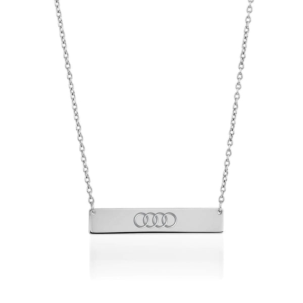 Minimalist Bar | Silver | Necklace | Engravable