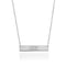 Minimalist Bar | Silver | Necklace | Engravable