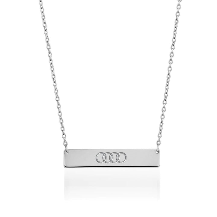 Minimalist Bar | Silver | Necklace | Engravable