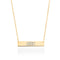 Minimalist Bar | 18k Gold | Necklace | Engravable