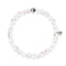 White | .925 Sterling Silver | Mermaid Glass Bead Bracelet